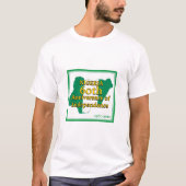 NIGERIA 60e JUBILEUM | Nigeriaanse vlag T-shirt (Voorkant)