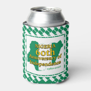 NIGERIA 60e Jubileum Onafhankelijkheid   Nigeriaan Blikjeskoeler