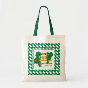 NIGERIA 60e Jubileum Onafhankelijkheid   Nigeriaan Tote Bag