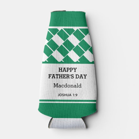 NIGERIA Aangepaste HAPPY VADERDAG Custom Flesjeskoeler (Voorkant)