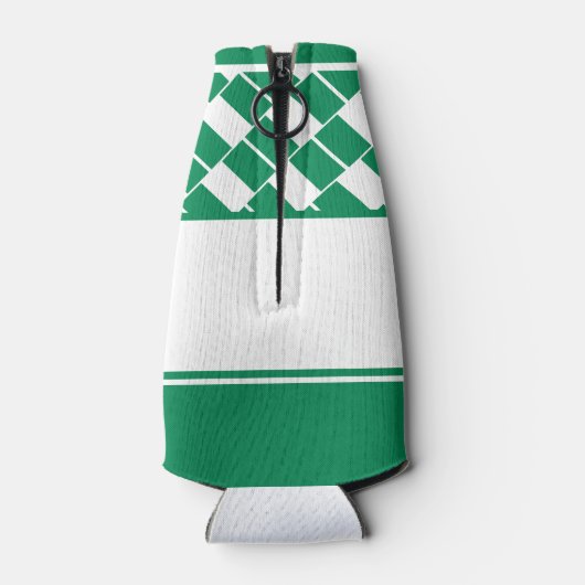 NIGERIA Aangepaste HAPPY VADERDAG Custom Flesjeskoeler (Achterkant)