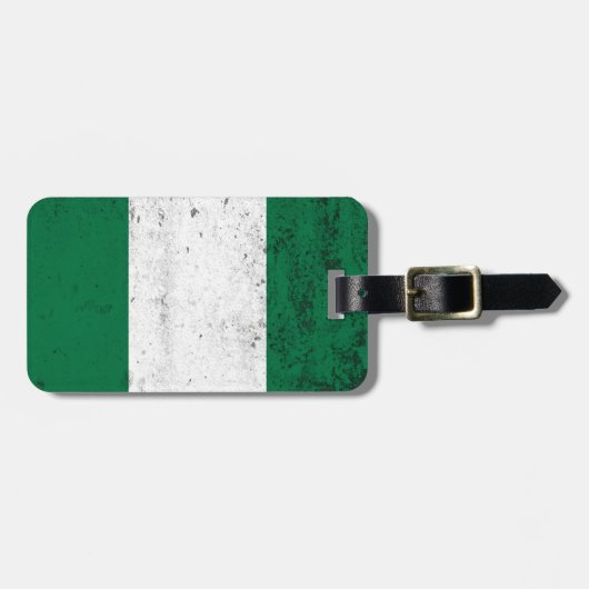 Nigeria Bagagelabel (Voorkant horizontaal)