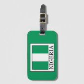 Nigeria Bagagelabel (Voorkant (verticaal))