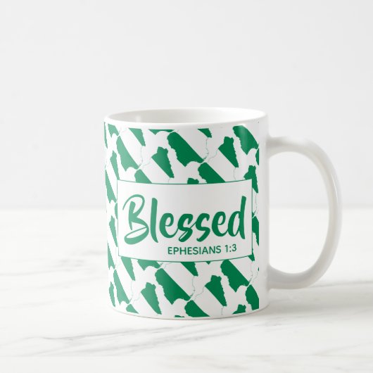 NIGERIA Blessed Ephesians Scripts Christelijk Koffiemok (Rechts)