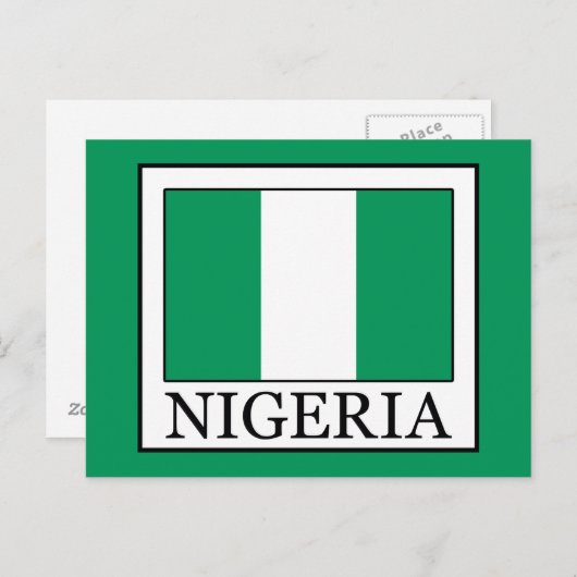 Nigeria Briefkaart (Voorkant / Achterkant)