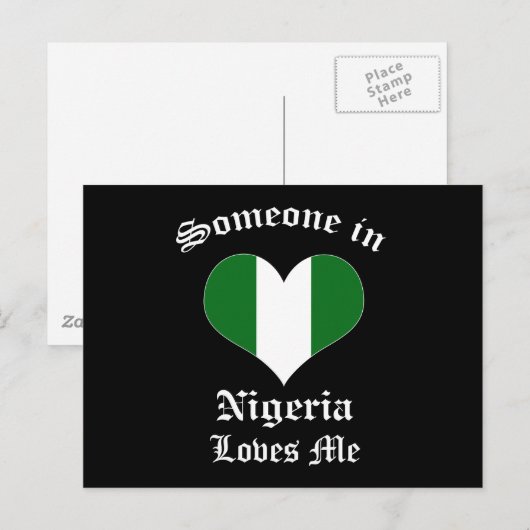 Nigeria Briefkaart (Voorkant / Achterkant)