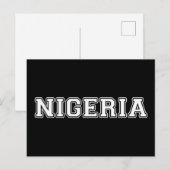 Nigeria Briefkaart (Voorkant / Achterkant)