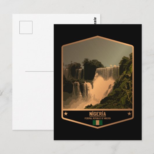 Nigeria Briefkaart (Voorkant / Achterkant)