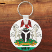 Nigeria_caca, NIGERIA Sleutelhanger (Voorkant)