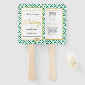 NIGERIA - Christelijk programma voor aangepaste br Handwaaier (Voorkant en achterkant)