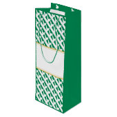 NIGERIA Christelijk SPECIAAL VOOR U Custom Wijn Cadeautas (Achterkant Gekanteld)