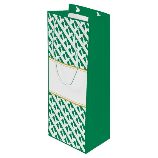 NIGERIA Christelijk SPECIAAL VOOR U Custom Wijn Cadeautas (Achterkant Gekanteld)