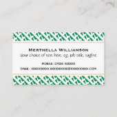 NIGERIA Christelijke Schrift Johannes 3:16 Visitekaartje (Voorkant)