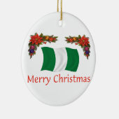 Nigeria Christms Keramisch Ornament (Rechts)