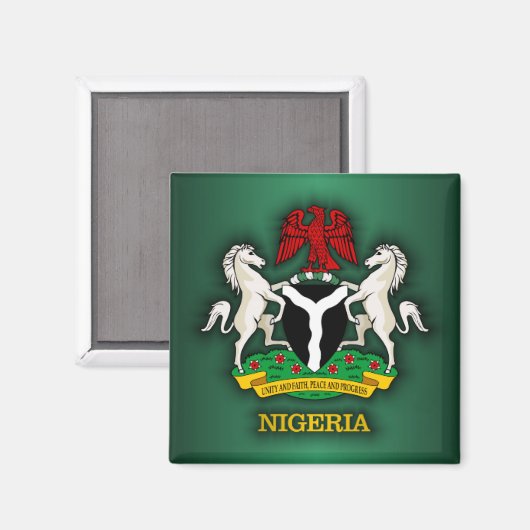 Nigeria COA Magneet (Voorkant / Achterkant)