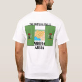NIGERIA copy, Nigeria_coa, Nigeria_coa, IK HOU VAN T-shirt (Achterkant)