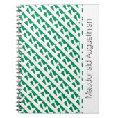 NIGERIA Custom Jouw naam Notitieboek Journal toevo (Voorkant)