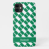 NIGERIA FLAG Gepersonaliseerd Patriottisch Nigeria Case-Mate iPhone Case (Achterkant)