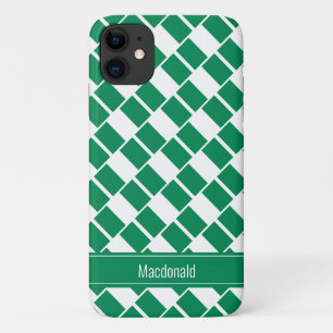 NIGERIA FLAG Gepersonaliseerd Patriottisch Nigeria Case-Mate iPhone Case