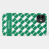 NIGERIA FLAG Gepersonaliseerd Patriottisch Nigeria Case-Mate iPhone Case (Achterkant (horizontaal))