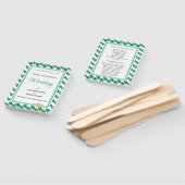 NIGERIA FLAG Gepersonaliseerd Schrift bruiloft pro Handwaaier (Niet-gemonteerd)