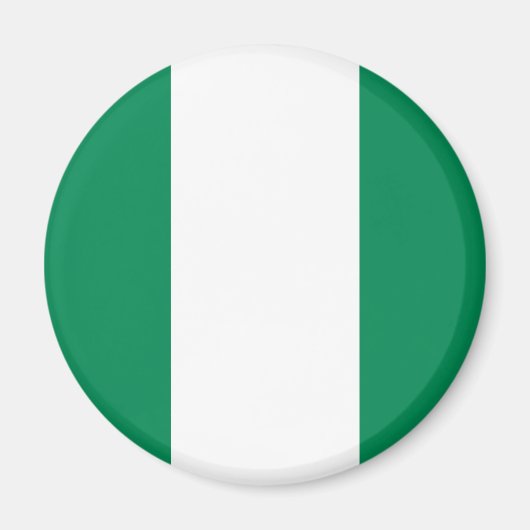 Nigeria Flag Magnet (Voorkant)