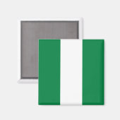 Nigeria Flag Magnet (Voorkant / Achterkant)