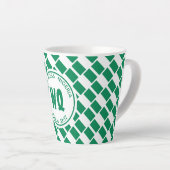 NIGERIA FLAG | Naija |  patriottisch Latte Mok (Rechterhoek)