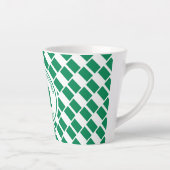 NIGERIA FLAG | Naija |  patriottisch Latte Mok (Rechts)