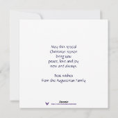 NIGERIA FLAG Three Wise Mannen NIGERIAN Kerstmis Feestdagenkaart (Achterkant)