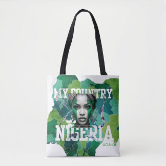 “Nigeria-Geïnspireerde Tote Tas – Vier Cultuur & I