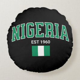 Nigeria Gesticht 1960 — Erfenis van Trots Rond Kussen