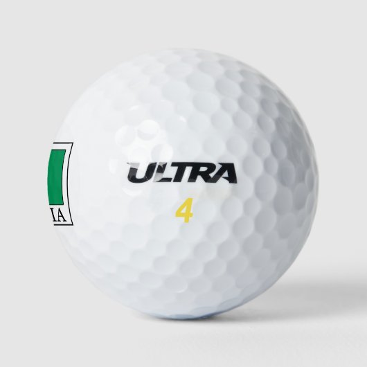Nigeria Golfballen (Logo)