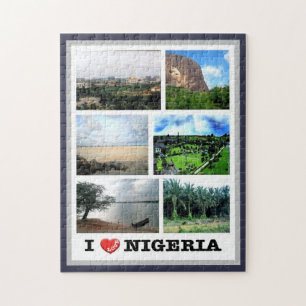Nigeria - Ik hou van - Legpuzzel
