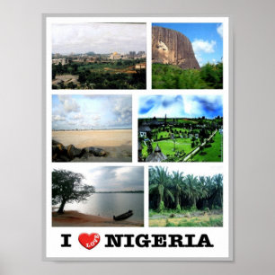 Nigeria - Ik hou van - Poster