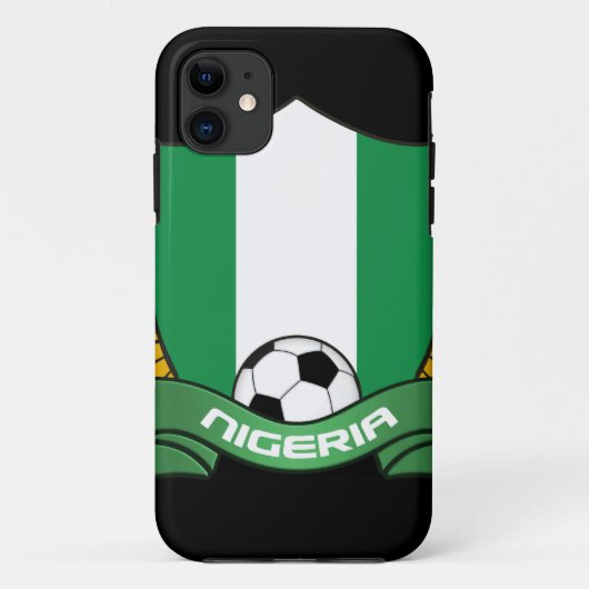 Nigeria iPhone 5 Hoesje Voetbal (Achterkant)
