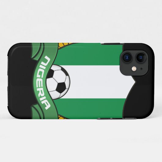 Nigeria iPhone 5 Hoesje Voetbal (Achterkant (horizontaal))