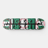 NIGERIA JMT NIGERIA 8 1/4" Skateboard Deck (Horizontaal)