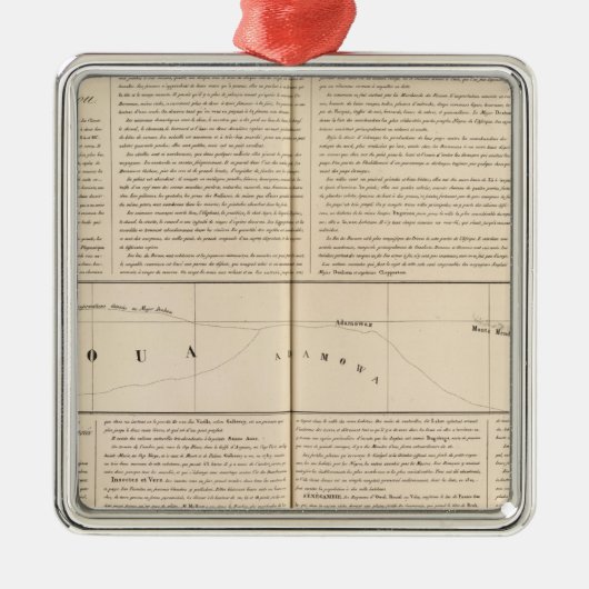 Nigeria, Kameroen Metalen Ornament (Voorkant)