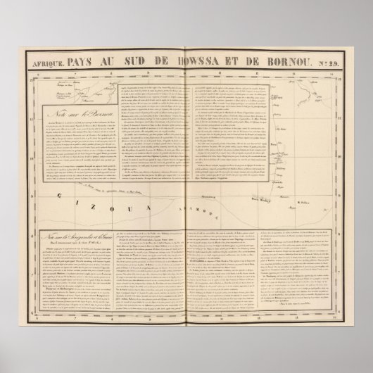 Nigeria, Kameroen Poster (Voorkant)