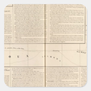 Nigeria, Kameroen Vierkante Sticker