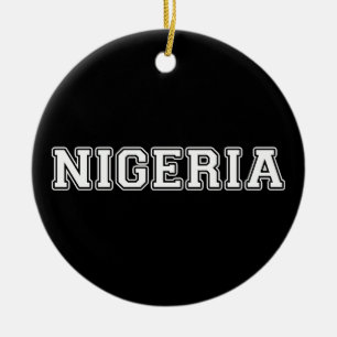 Nigeria Keramisch Ornament