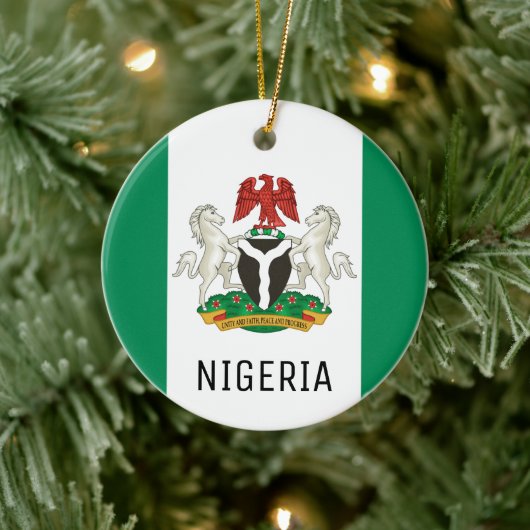 Nigeria Keramisch Ornament (Boom)
