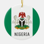 Nigeria Keramisch Ornament (Voorkant)