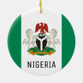 Nigeria Keramisch Ornament (Achterkant)