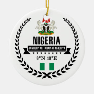 Nigeria Keramisch Ornament