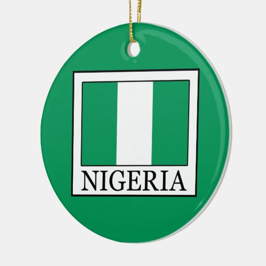 Nigeria Keramisch Ornament (Links)