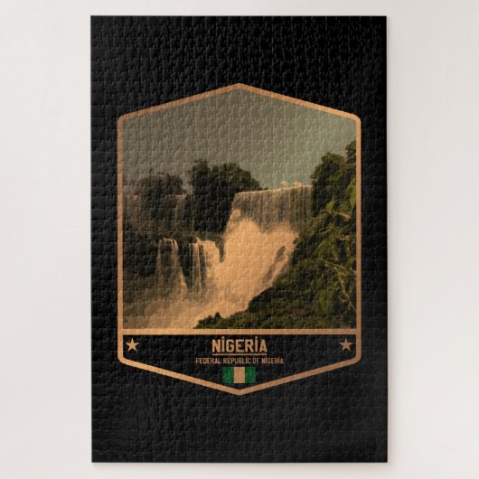 Nigeria Legpuzzel (Verticaal)