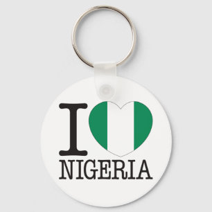 Nigeria Love v2 Sleutelhanger