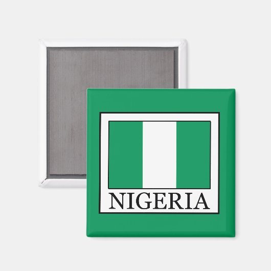 Nigeria Magneet (Voorkant / Achterkant)
